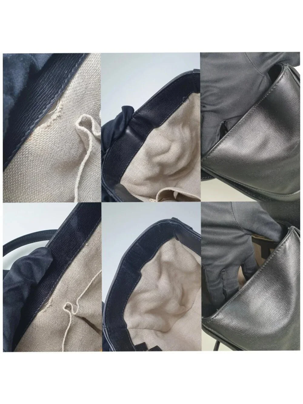Authentic Gucci Bamboo Daily Black Leather Top Handle Bag